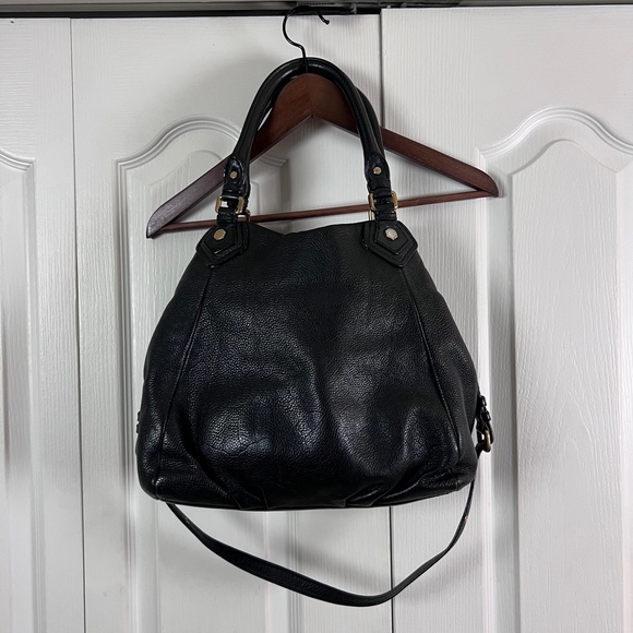 EUC Marc by Marc Jacobs Classic Q Francesca Satchel Black - Picture 7 of 12